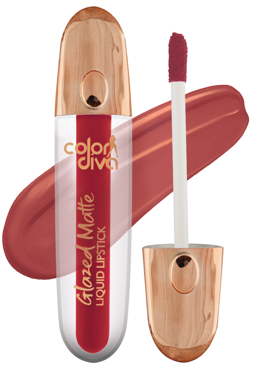 

Adbeni Color Diva Glazed Long- Lasting Matte Liquid Lipstick 5.5ml - Chilling Lips 126, Nude