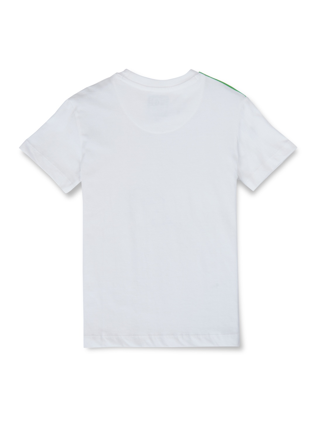 

Gini and Jony Boys Typography Printed Cotton T-shirt, White