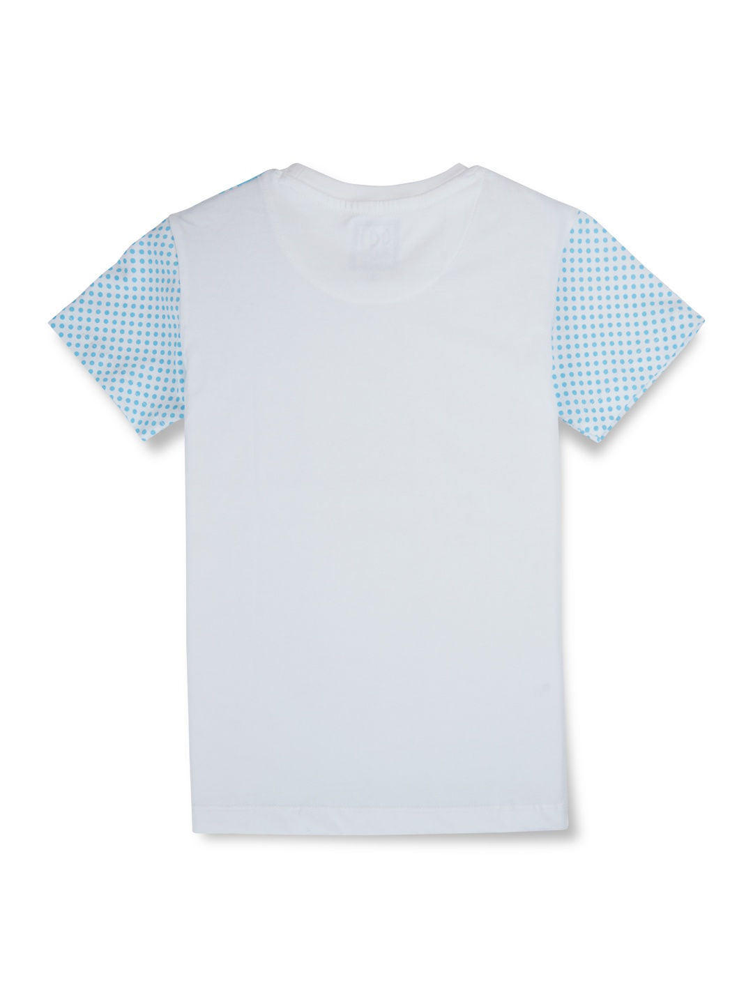 

Gini and Jony Boys Printed Cotton T-shirt, White