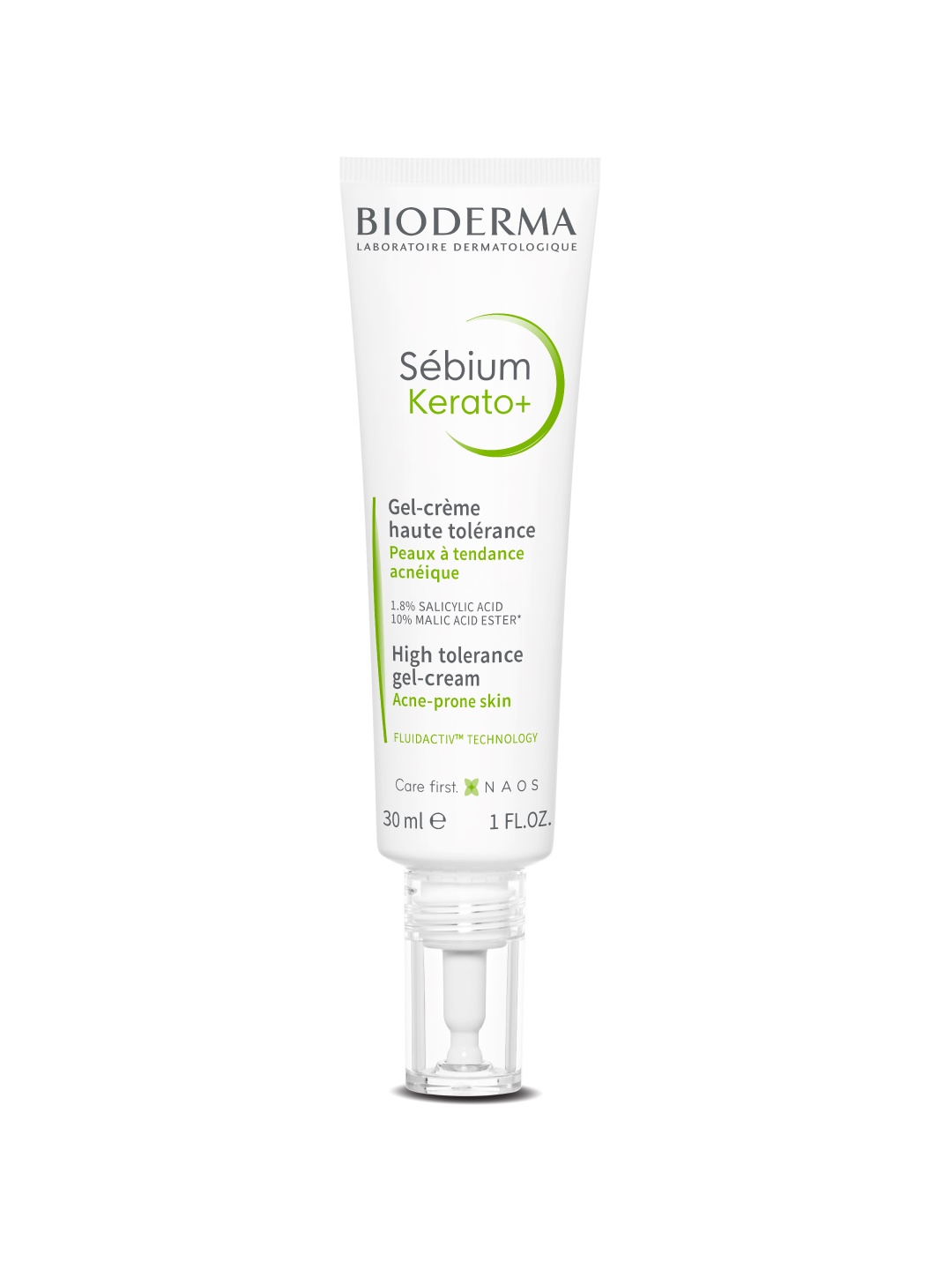 

BIODERMA Sebium Kerato+ Anti-Blemish Gel Cream for Acne-Prone Skin - 30ml, White