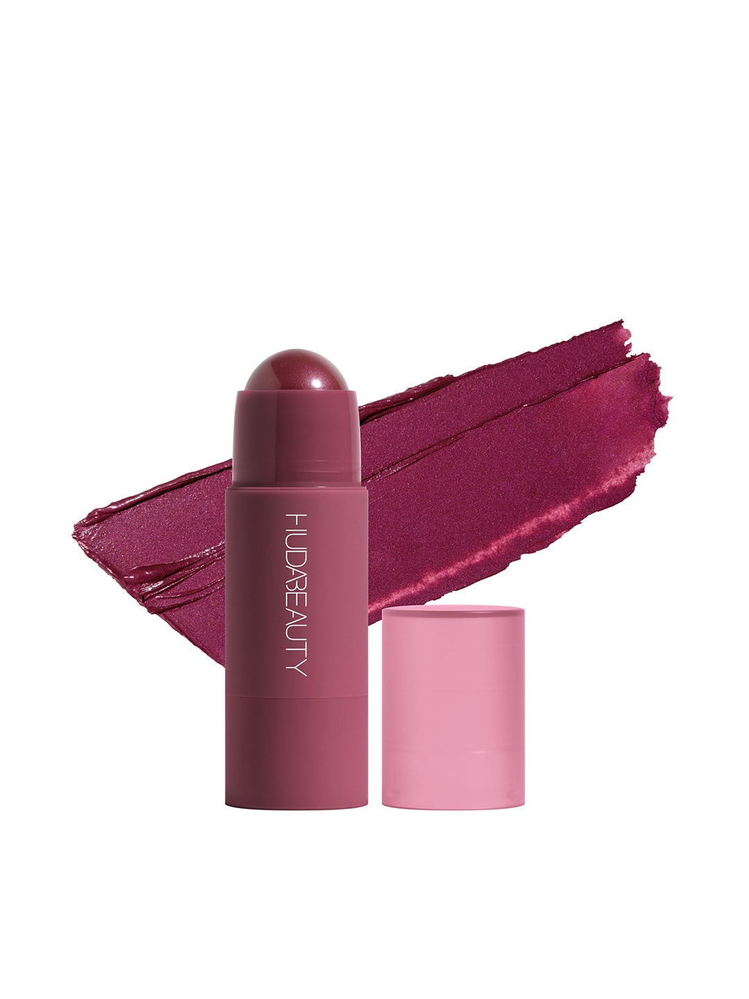 

Huda Beauty Buildable & Long Lasting Cheeky Tint Blush Stick 5 g - Baddie Berry, Purple