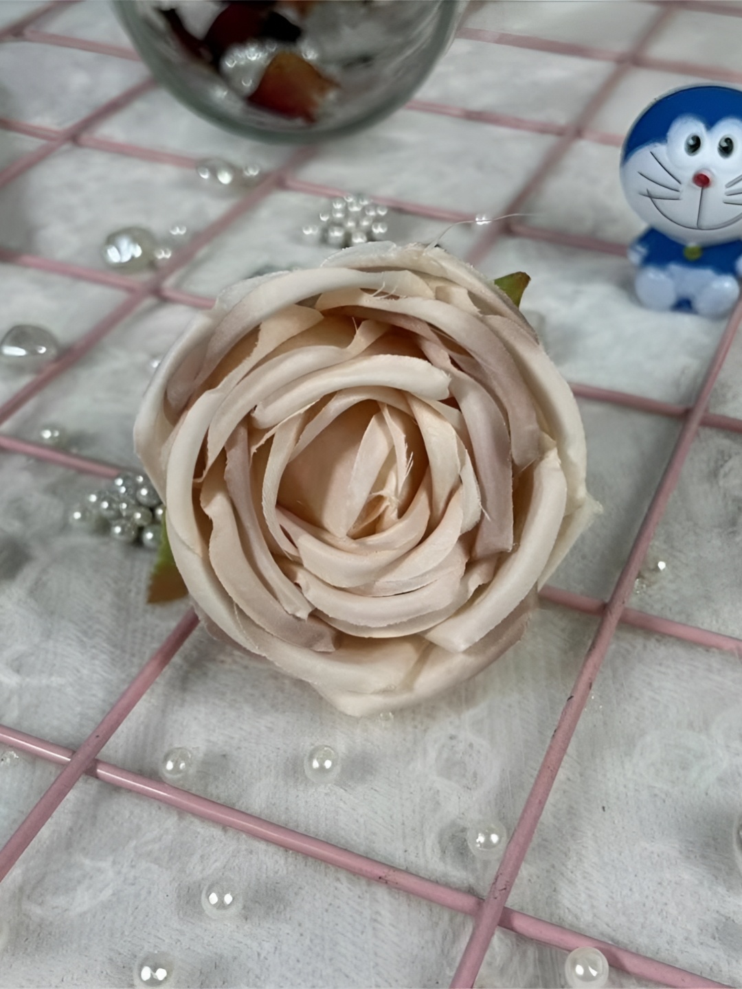 

Satyam Kraft Brown 6 Pieces Rose Artificial Flower