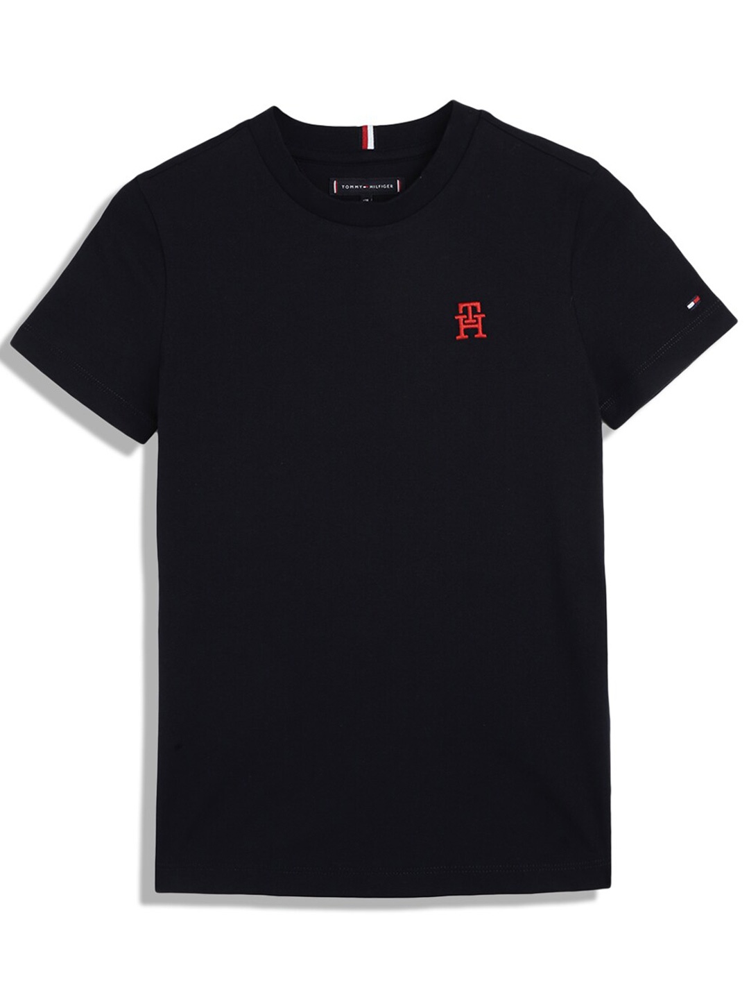 

Tommy Hilfiger Boys V-Neck Short Sleeves Cotton T-shirt, Blue
