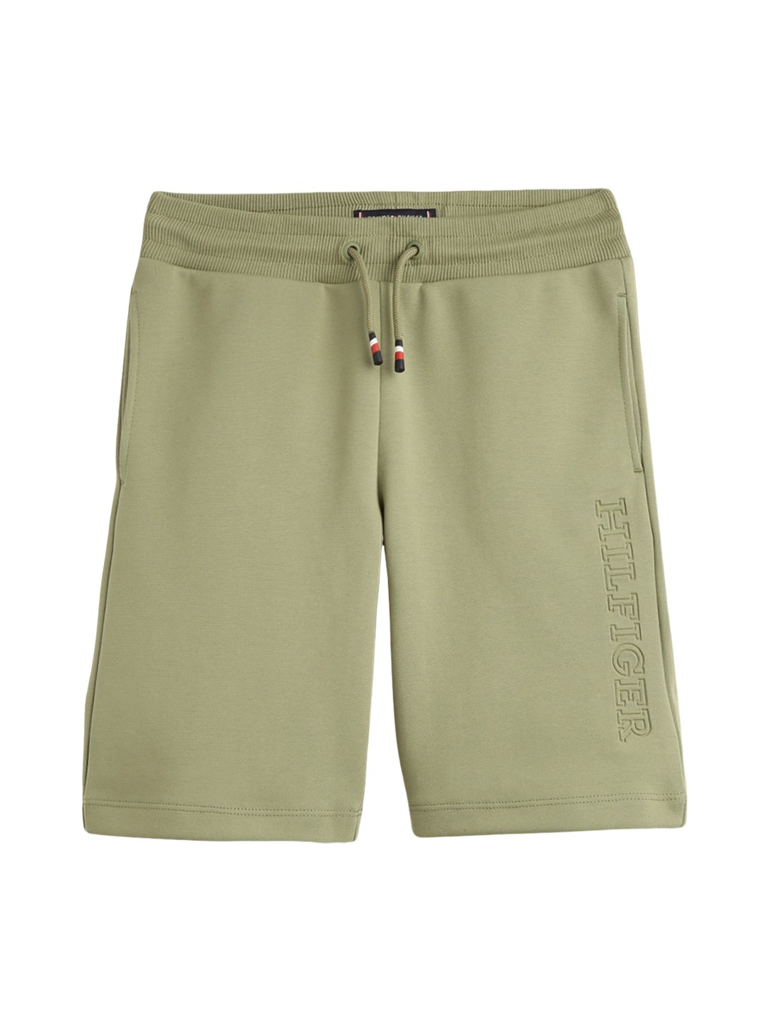 

Tommy Hilfiger Boys Mid-Rise Shorts, Green