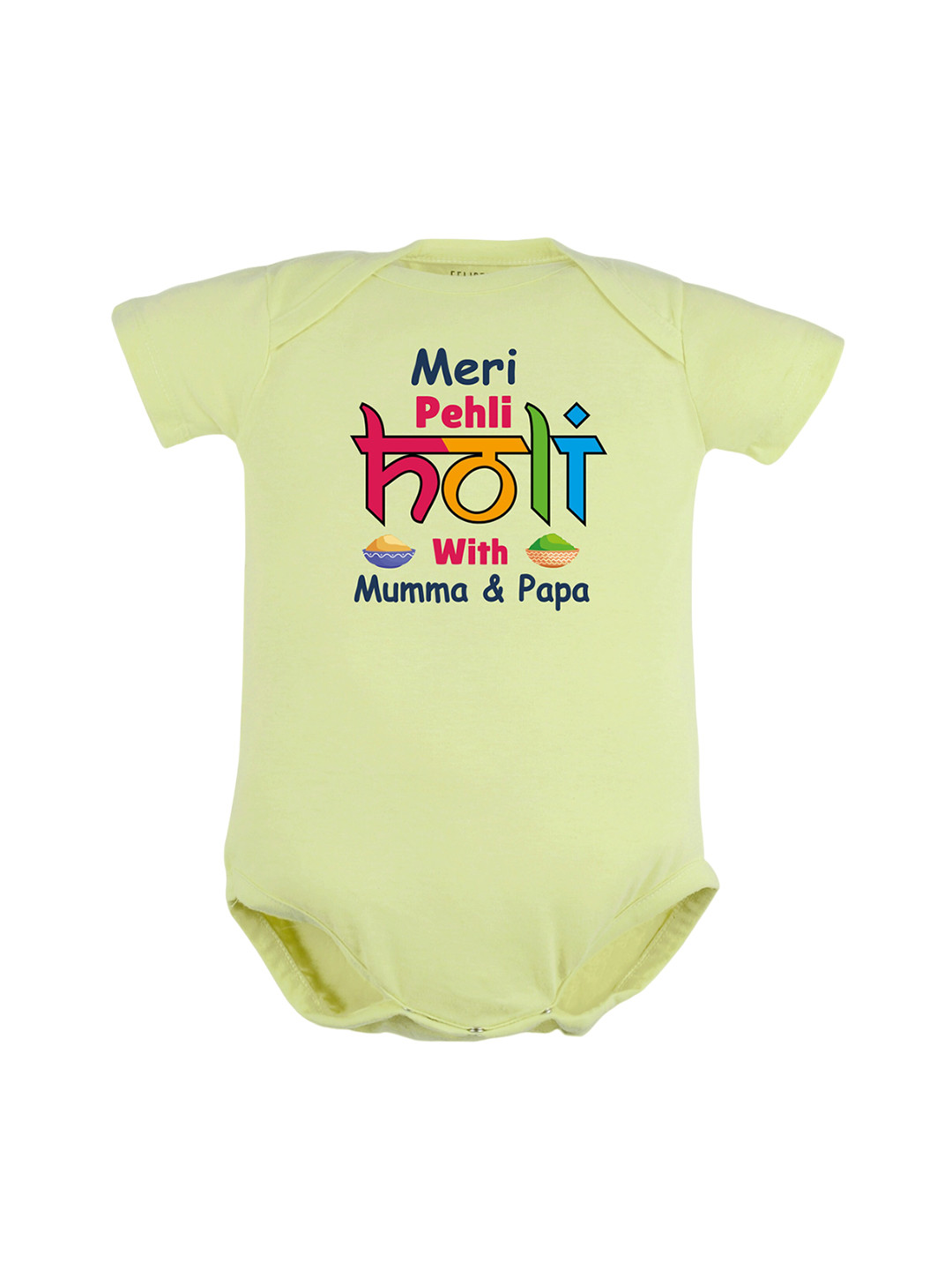 

FFLIRTYGO Infants Kids Printed Cotton Bodysuit, Green