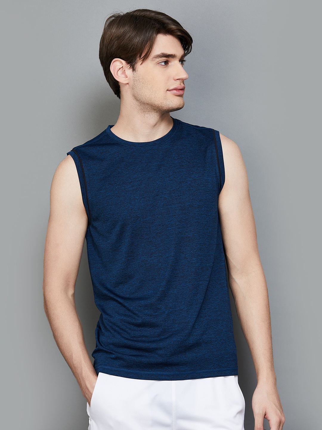 

Fame Forever by Lifestyle Round Neck Regular Fit T-shirt, Blue