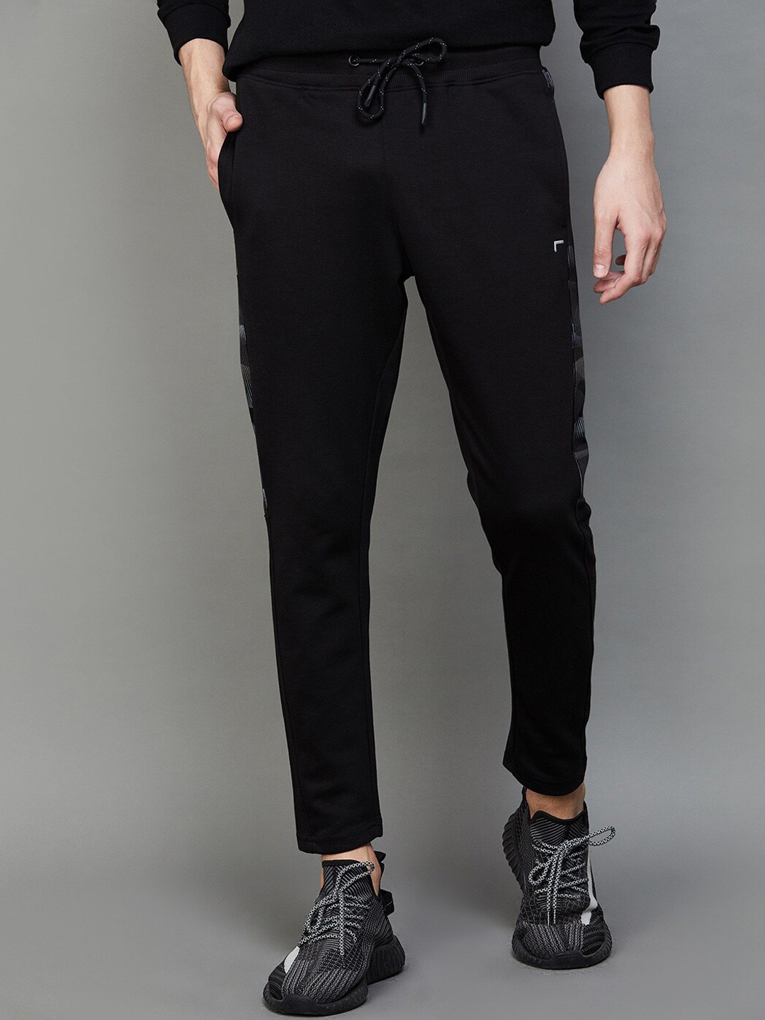 

Fame Forever by Lifestyle Men Mid-Rise Gym Track Pants, Black