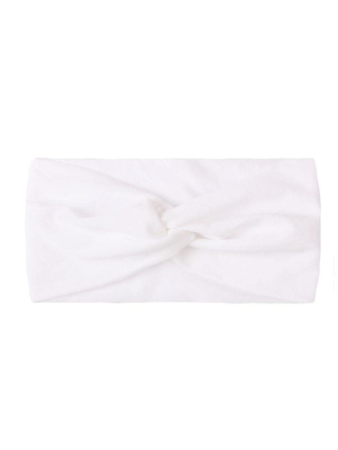 

SYGA Kids Cross Knotted Chill Wrap Headband, White