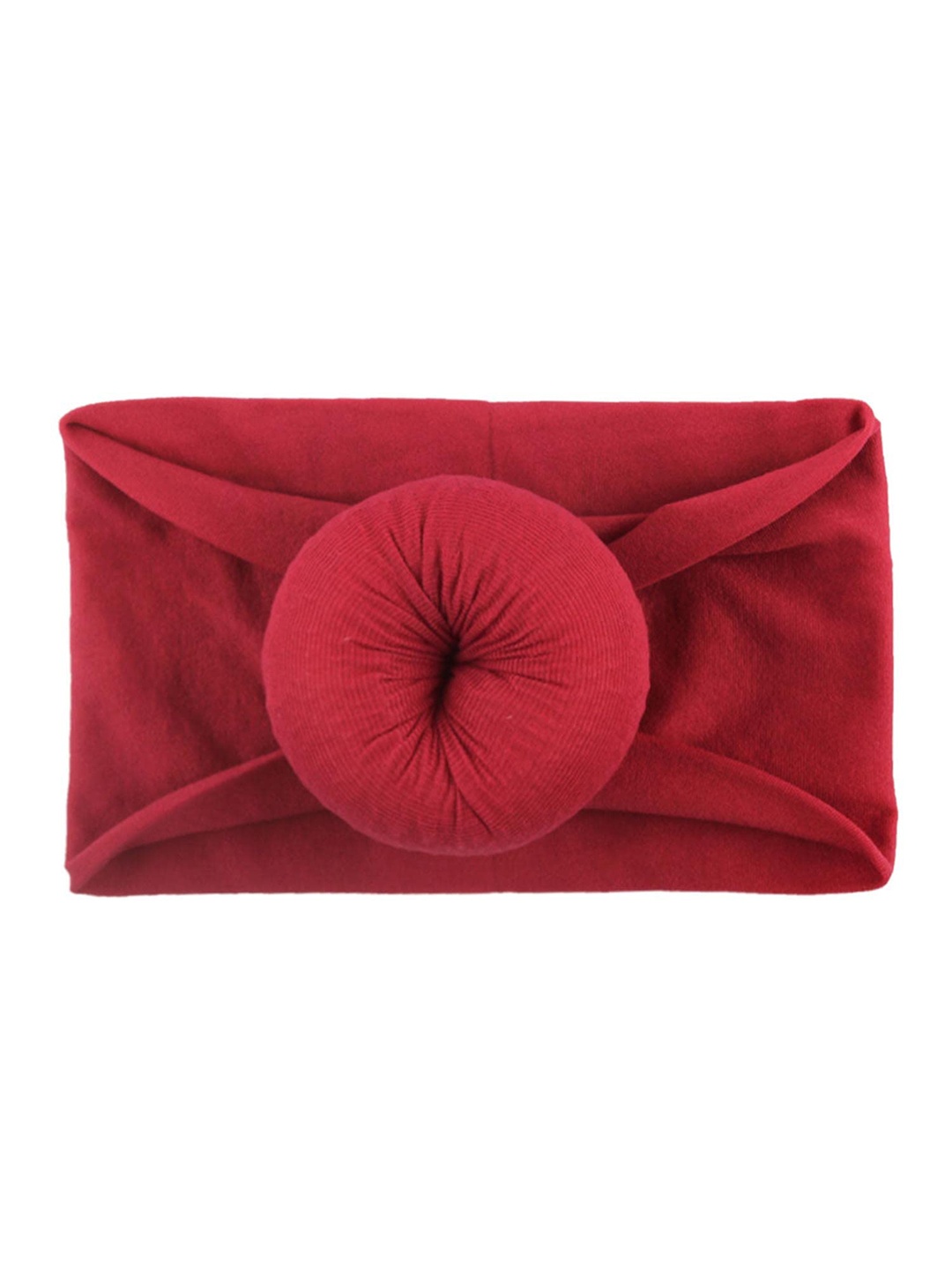 

SYGA Infant Girls Turban Wrap Headband, Rose