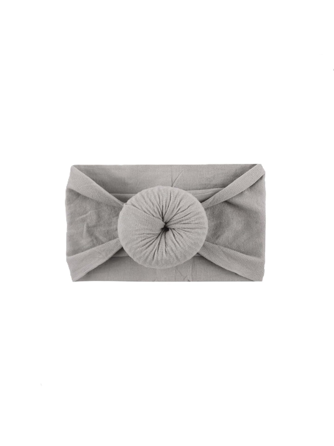 

SYGA Infant Girls Turban Wrap Headband, Grey