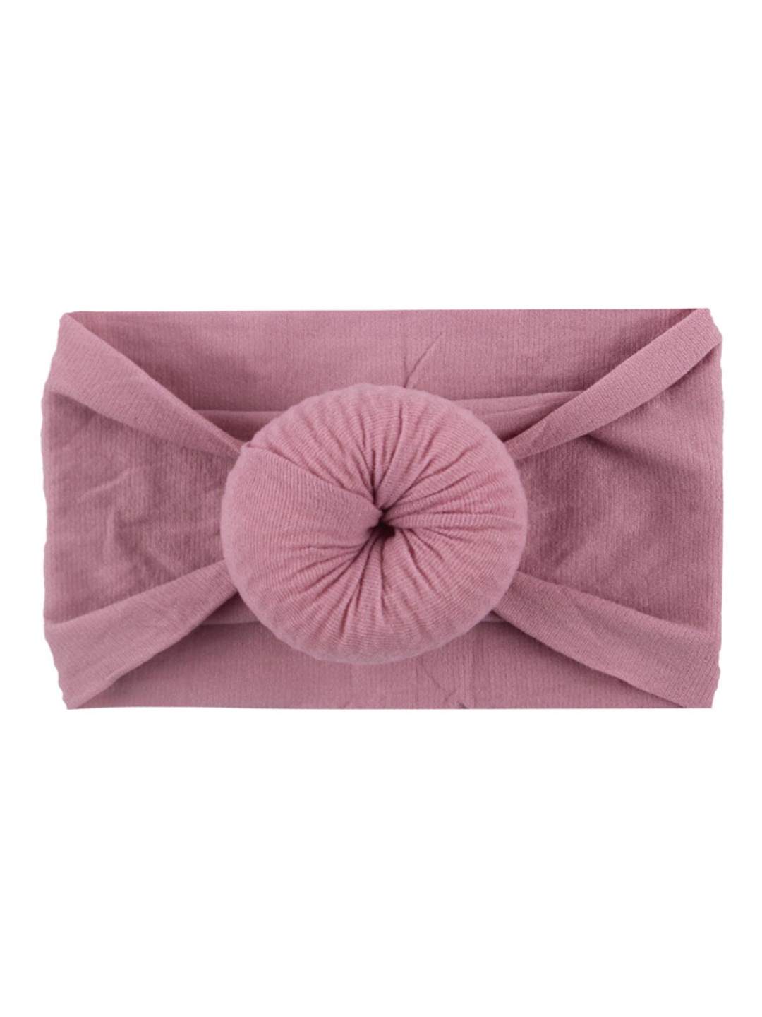 

SYGA Kids Turban Wrap Bandana Headband, Mauve
