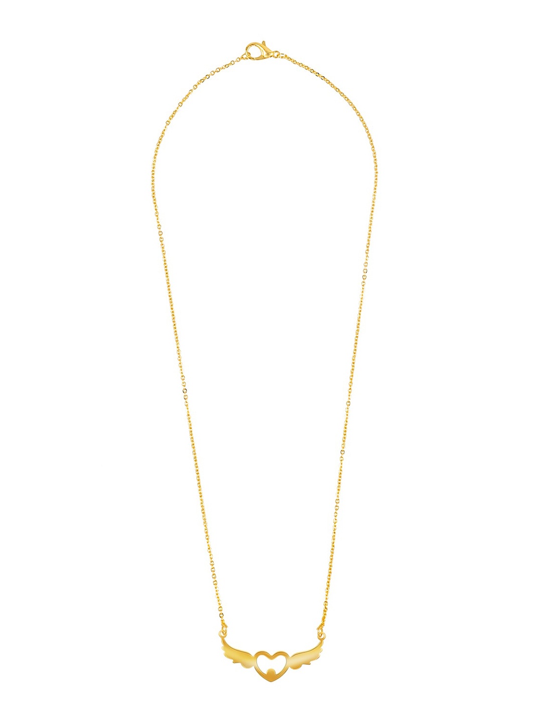 

Shining Jewel - By Shivansh Gold-Plated Statement Necklace