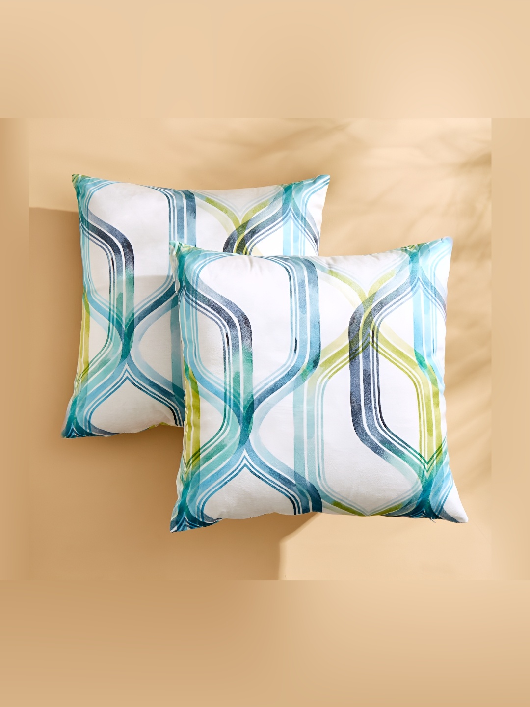 

Home Centre Evan Laguna Evan Laguna Blue 2 Pieces Abstract Square Cushion Covers