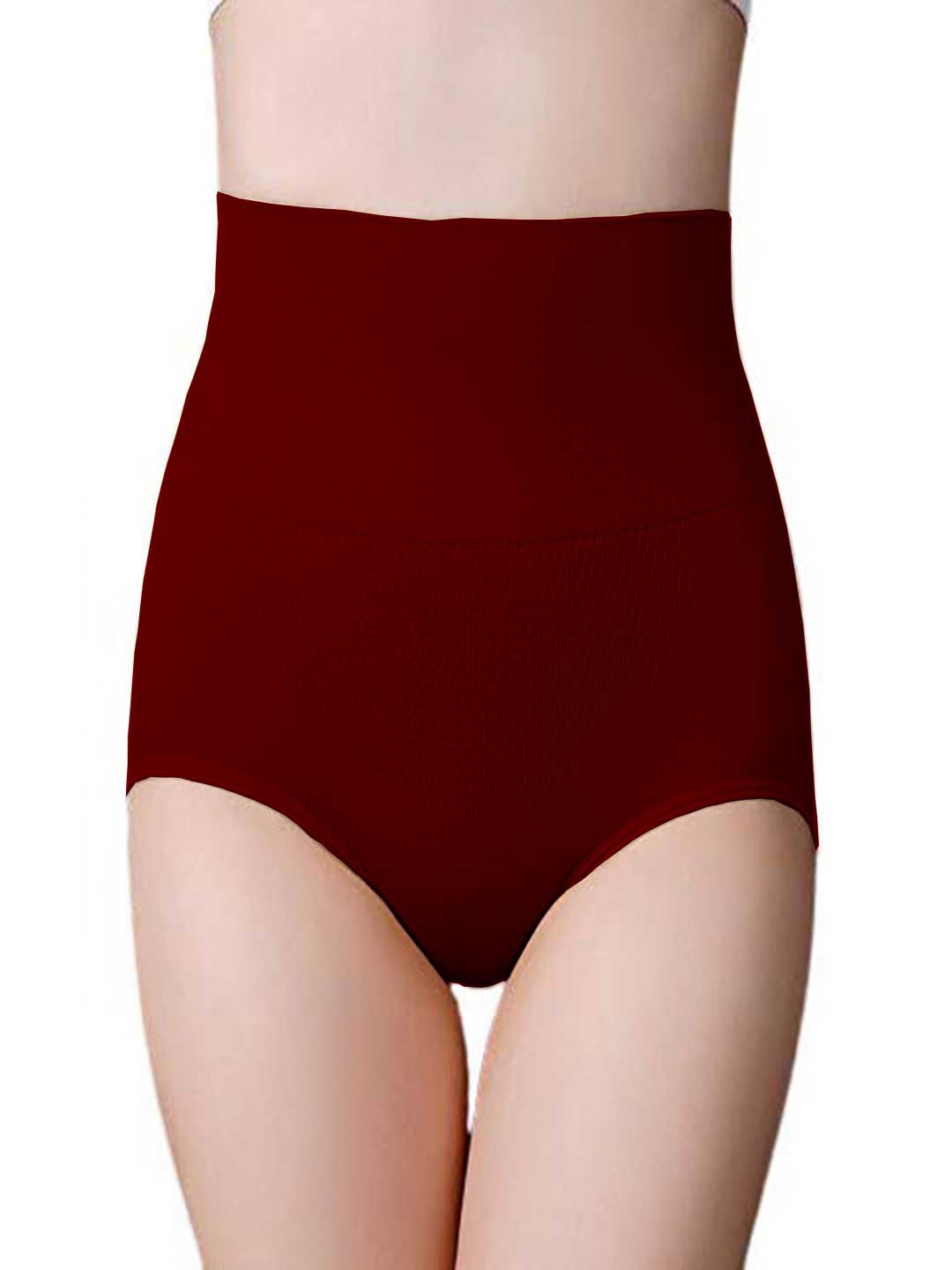 

Lilots Women Tummy Shapewear, Maroon