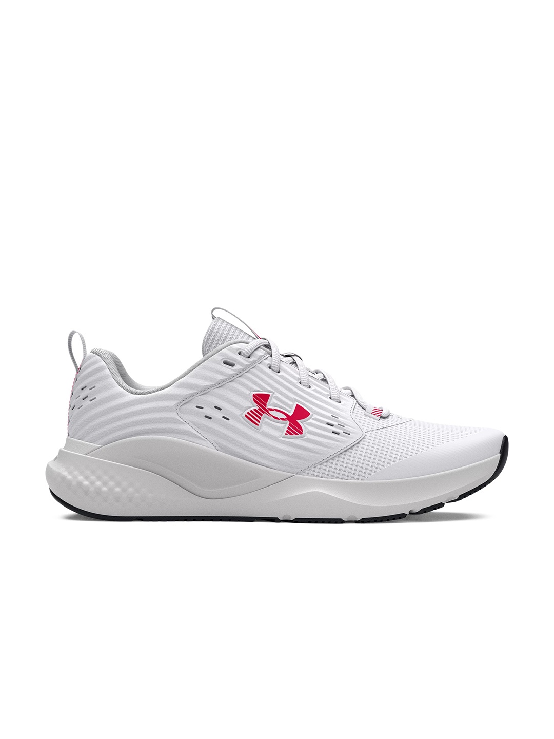 

UNDER ARMOUR Men Woven Design Charged Commit TR 4 Gym Shoes, White