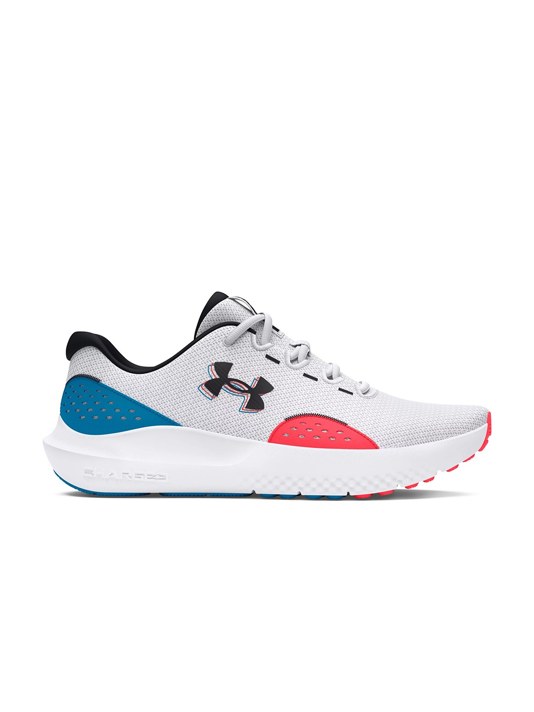 

UNDER ARMOUR Men Woven Design Charged Surge 4 Running Shoes, White