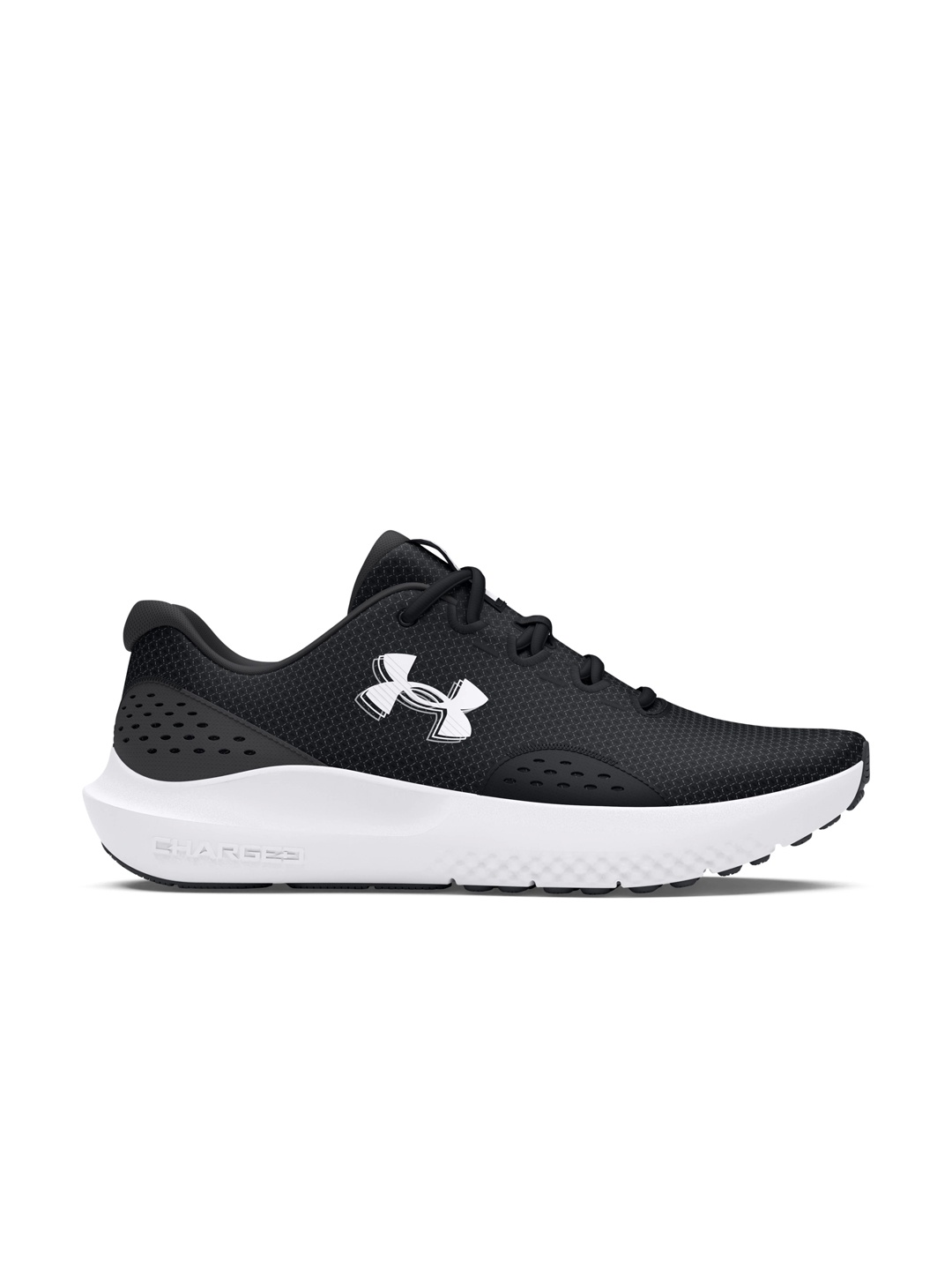 

UNDER ARMOUR Men Woven Design Charged Surge 4 Running Shoes, Black