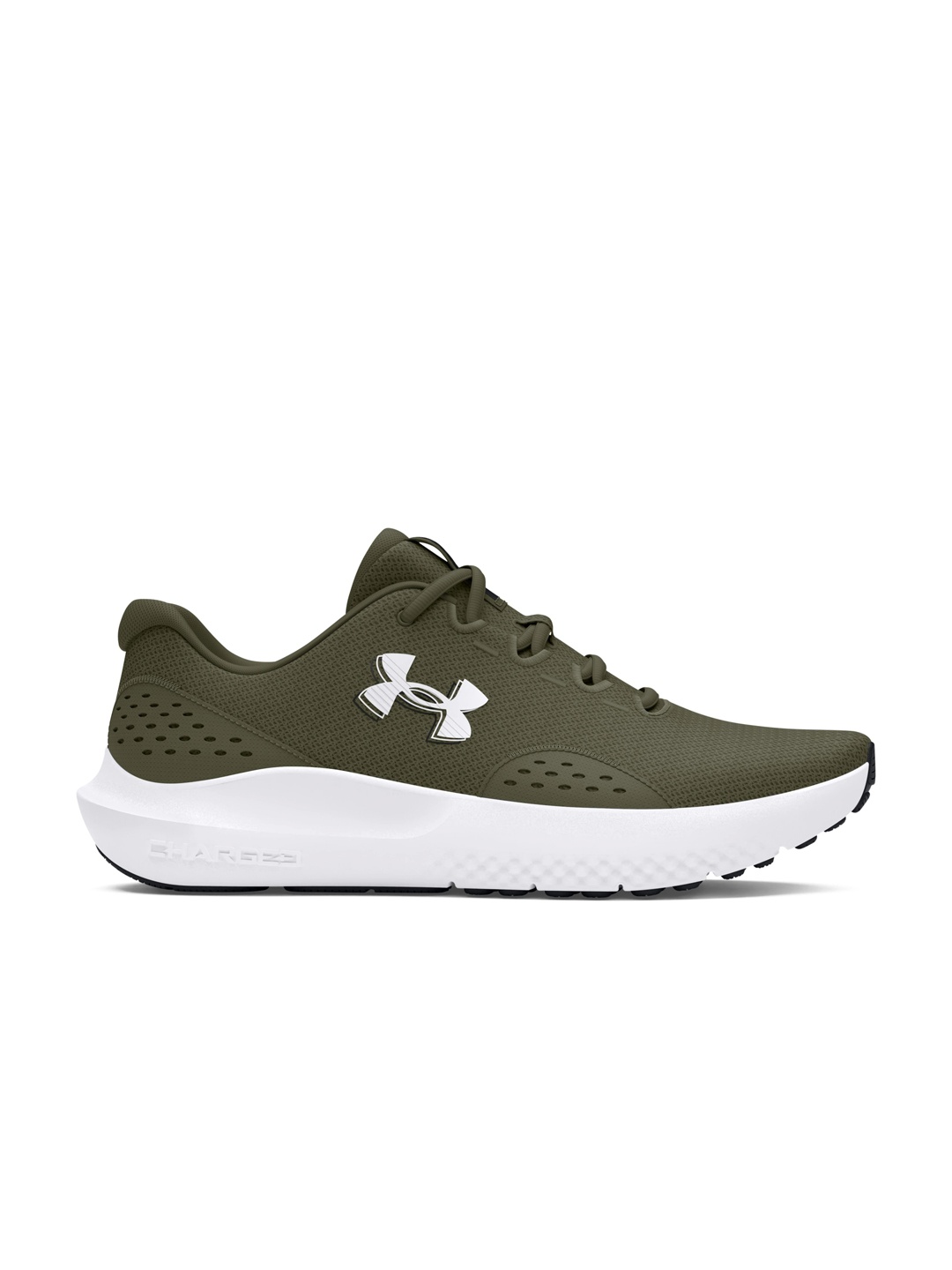 

UNDER ARMOUR Men Woven Design Charged Surge 4 Running Shoes, Green