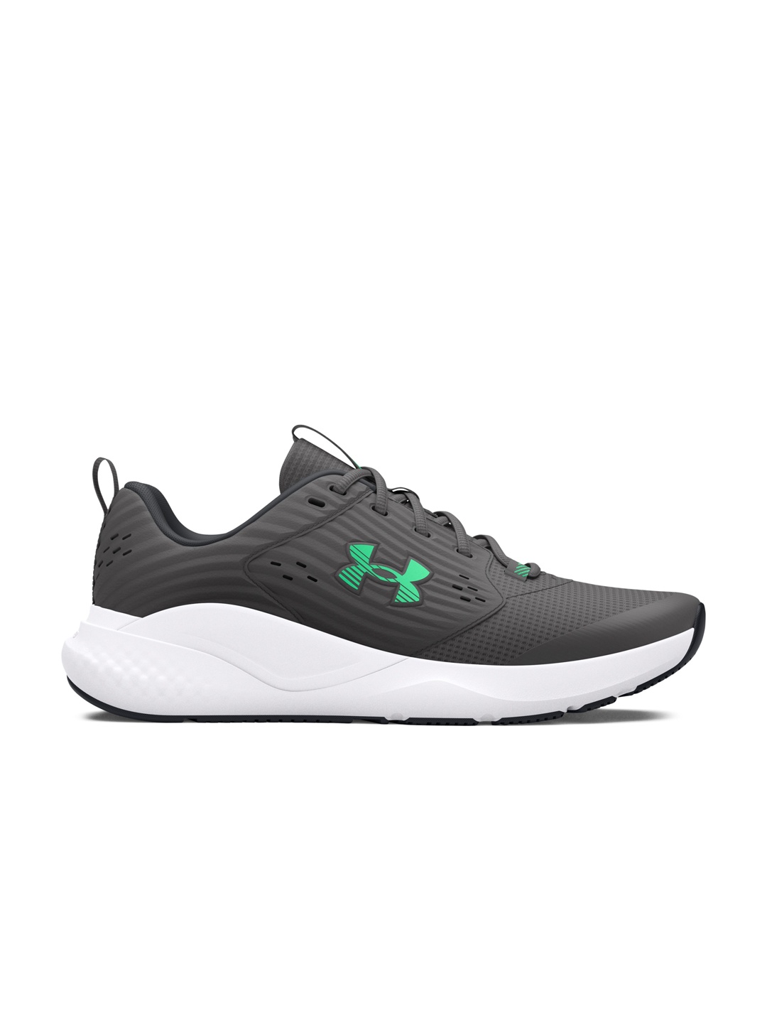 

UNDER ARMOUR Men Woven Design Charged Commit TR 4 Training Shoes, Grey