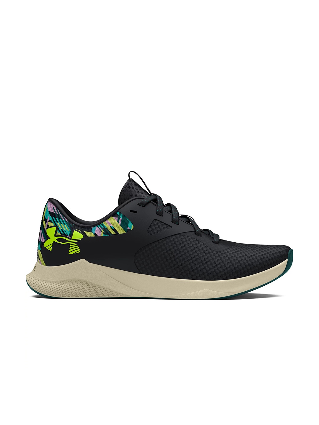 

UNDER ARMOUR Women Woven Design Charged Aurora 2 Training Shoes, Black