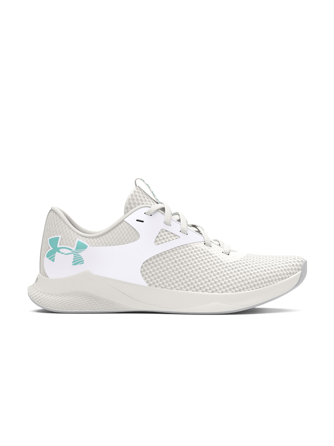 

UNDER ARMOUR Women Woven Design Charged Aurora 2 Training or Gym Shoes, White