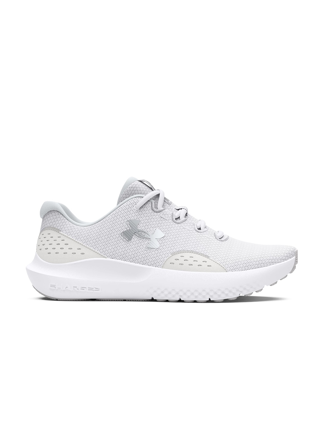 

UNDER ARMOUR Women Woven Design Charged Surge 4 Running Shoes, White