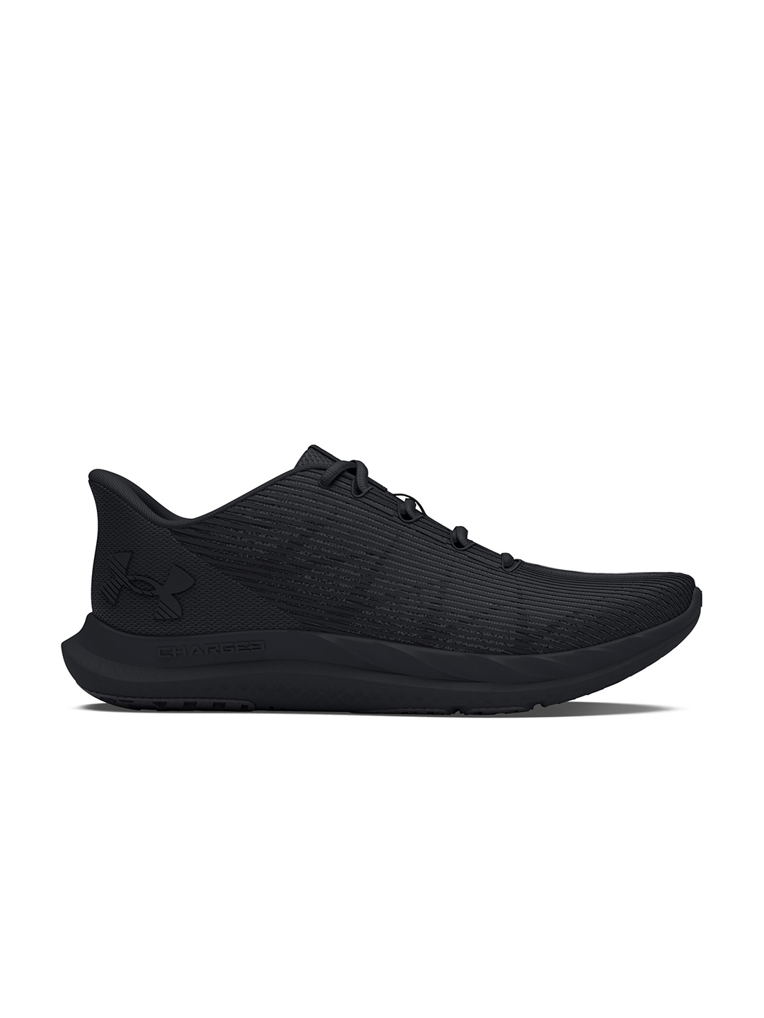 

UNDER ARMOUR Women Woven Design Charged Speed Swift Running Shoes, Black
