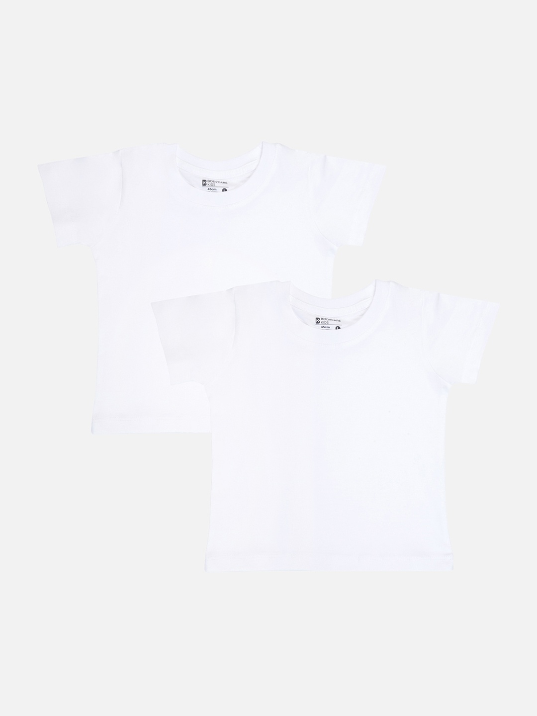

Bodycare Infant Boys Pack Of 2 Short Sleeves Cotton T-shirt, White