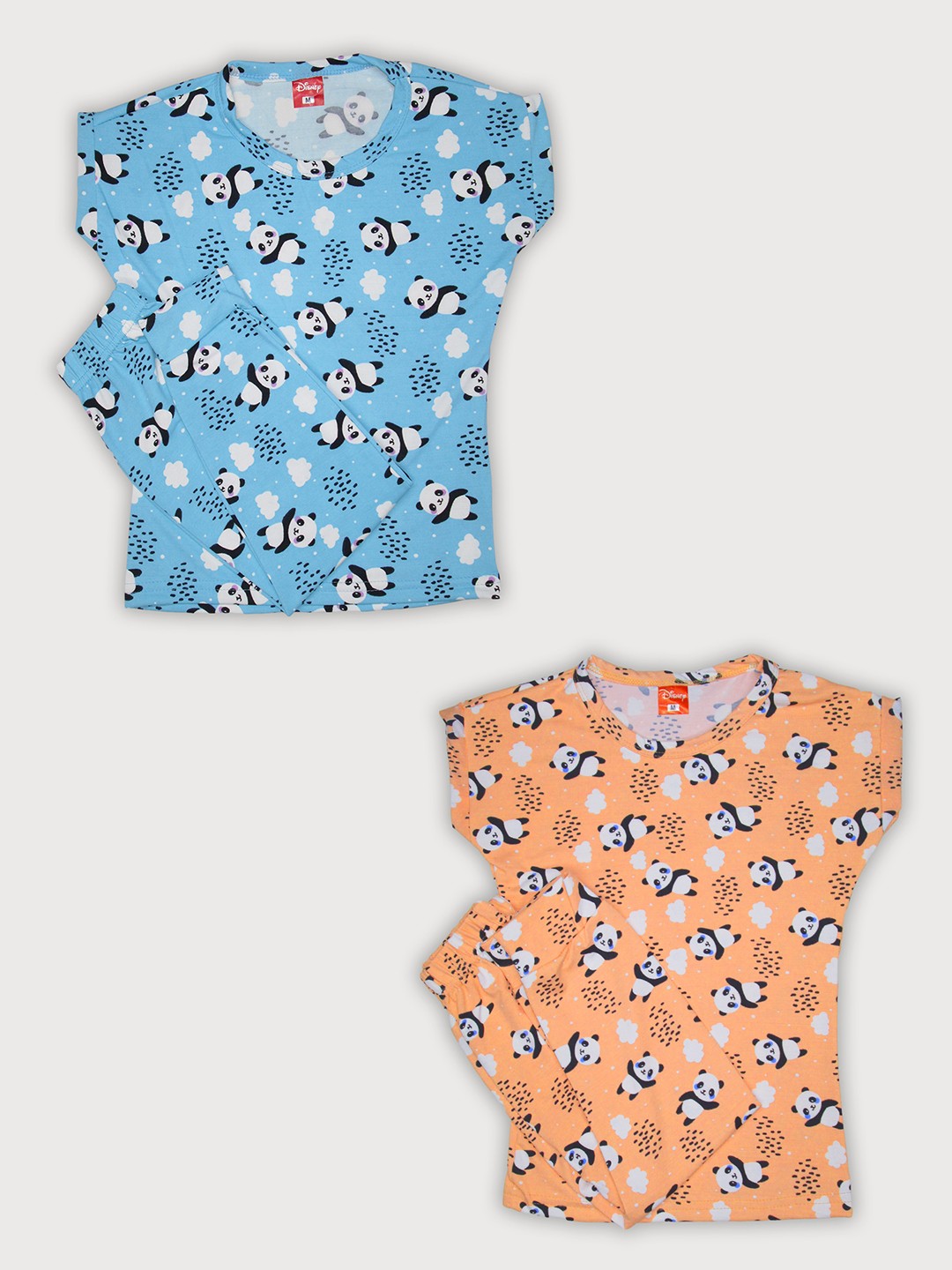 

Peerless Wear Girls Pack Of 2 Printed Night Suits, Blue