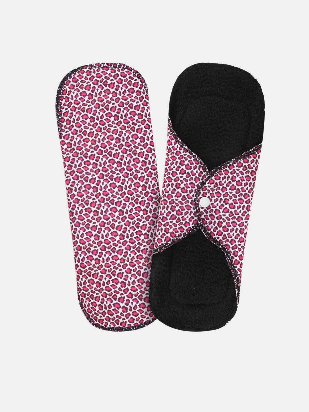 

CareDone 2-Pcs Absorbent Reusable Cloth Sanitary Pads - Pink, Black