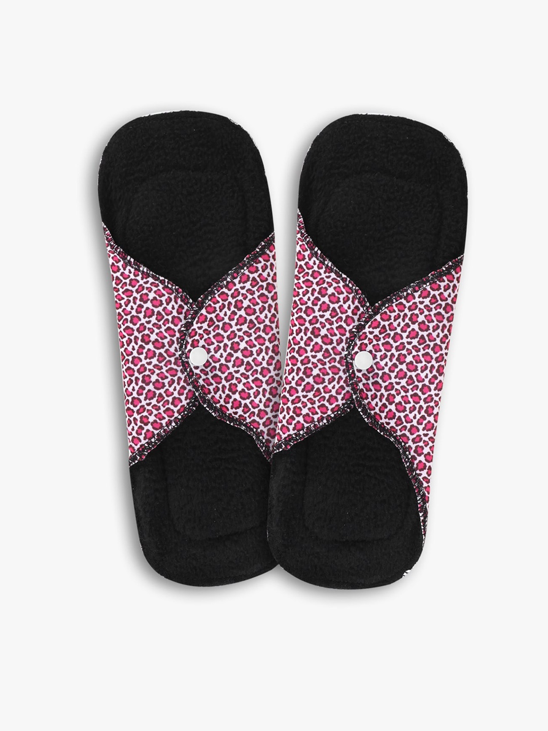 

CareDone 2-Pcs Absorbent Reusable Cloth Sanitary Pads - Pink, Black