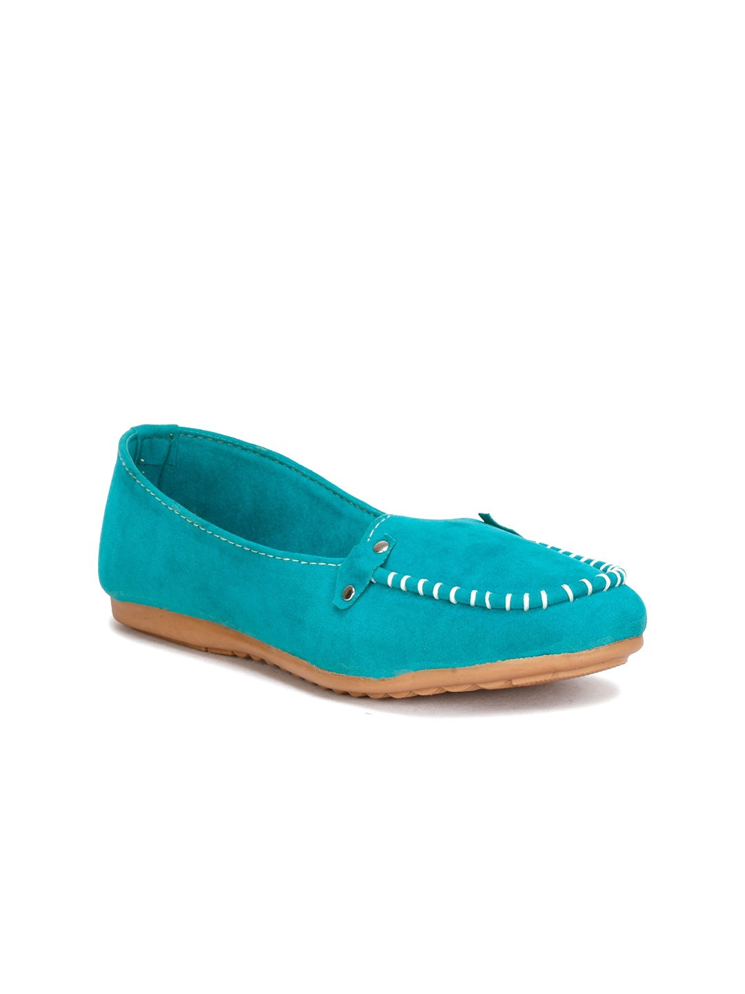 

BAESD Women Lightweight Nubuck Loafers, Green