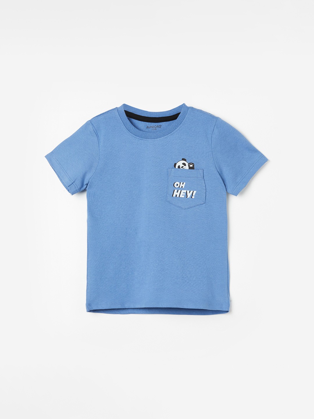 

Juniors by Lifestyle Boys Round Neck Short Sleeves Cotton T-shirt, Blue