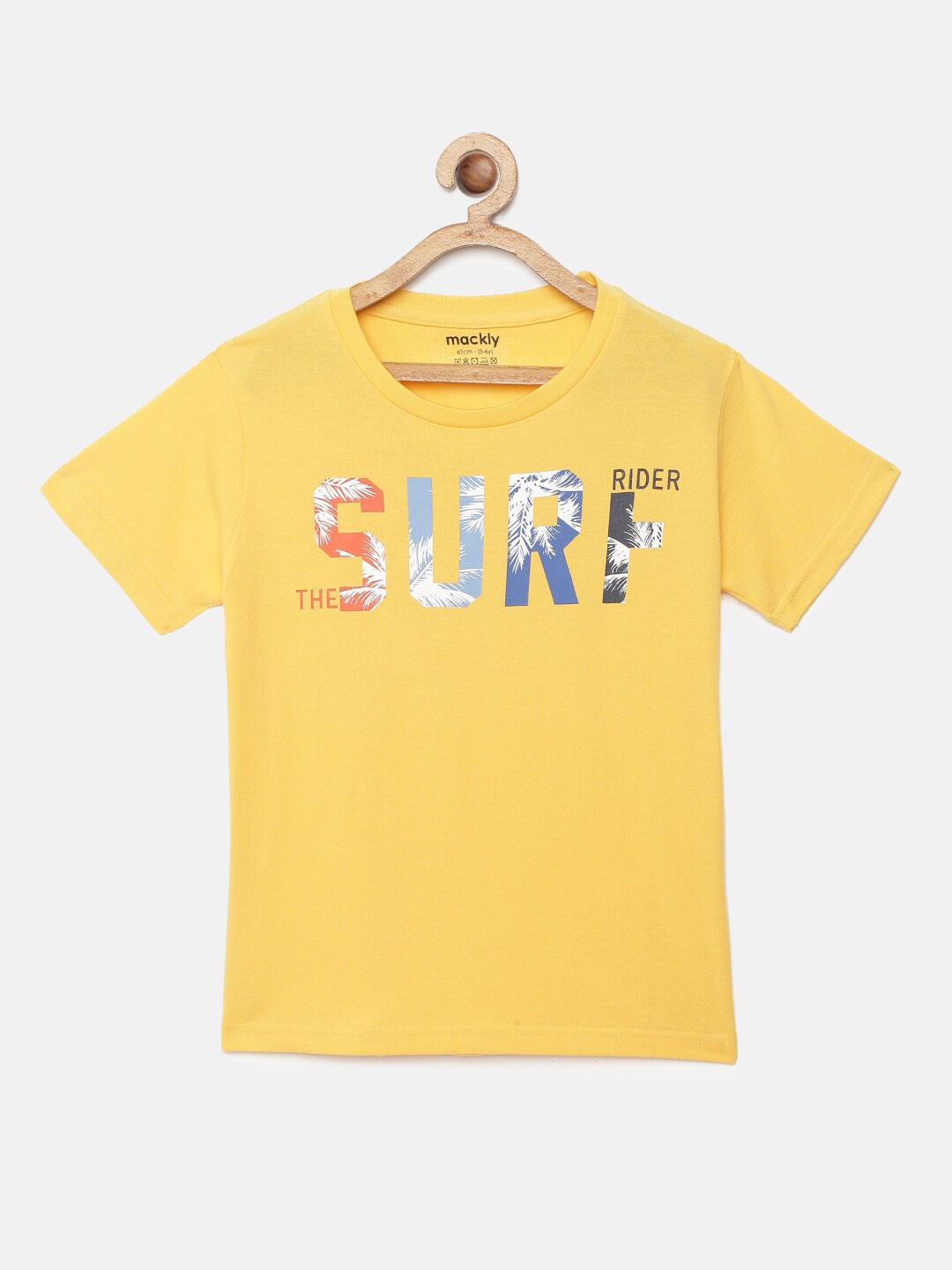 

mackly Boys Printed Cotton Lounge T-shirts, Yellow