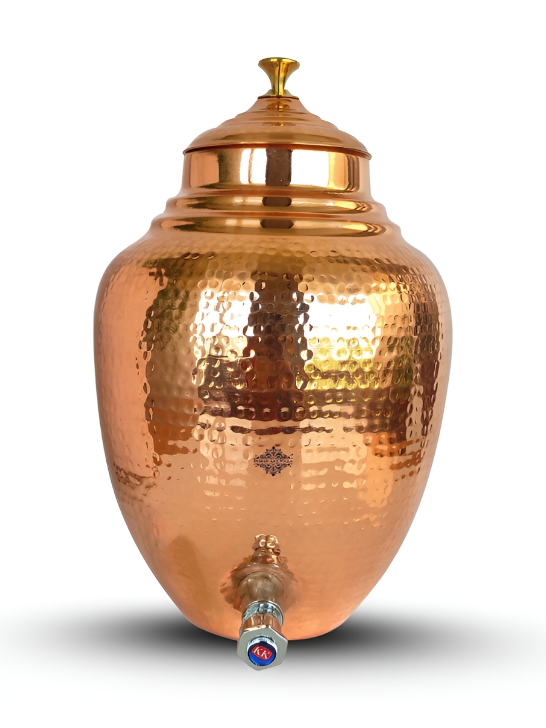 

INDIAN ART VILLA Brown Copper Water Jugs 8.5L