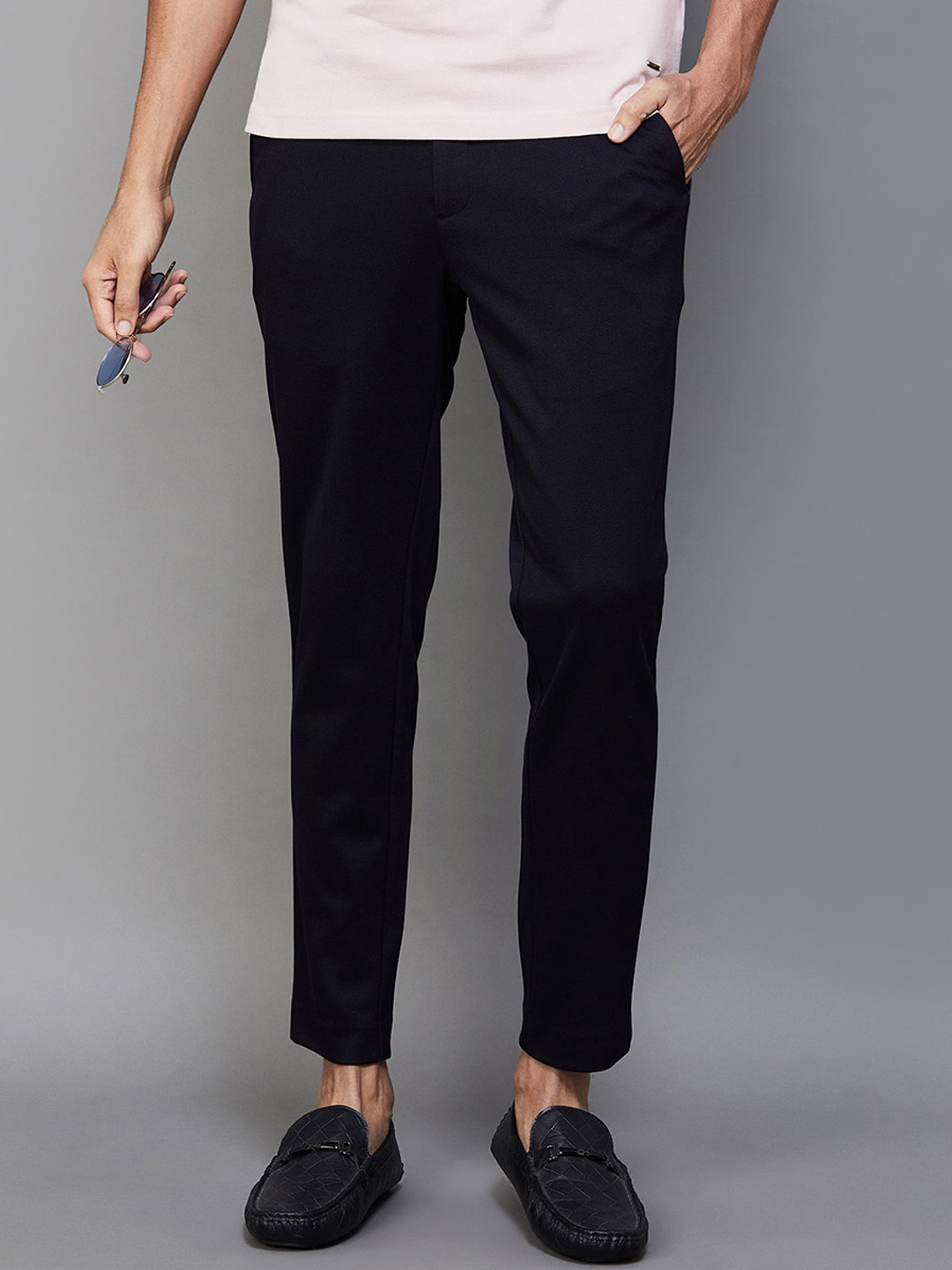

CODE by Lifestyle Men Tapered Fit Chinos, Blue
