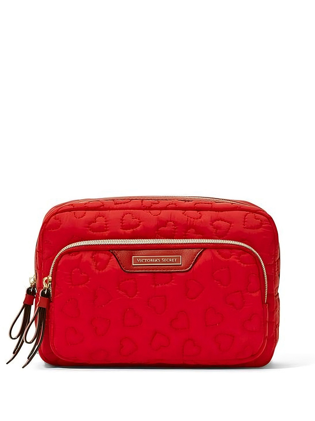 

Victoria's Secret Cosmetic Vanity Bag, Red