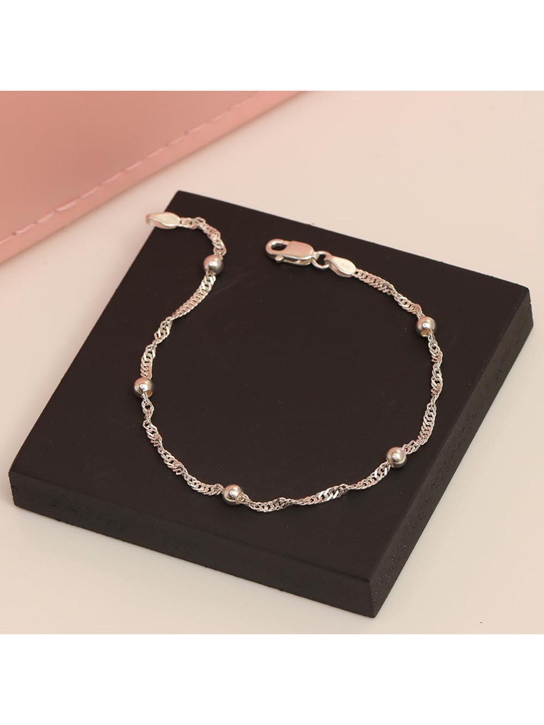 

LeCalla Silver Plated 925 Sterling Silver Wraparound Bracelet