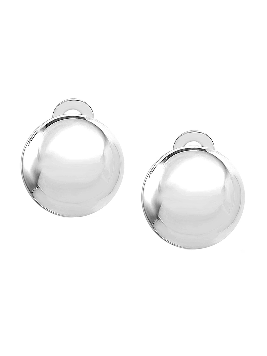 

LeCalla 925 Sterling Silver Plated Contemporary Studs Earrings