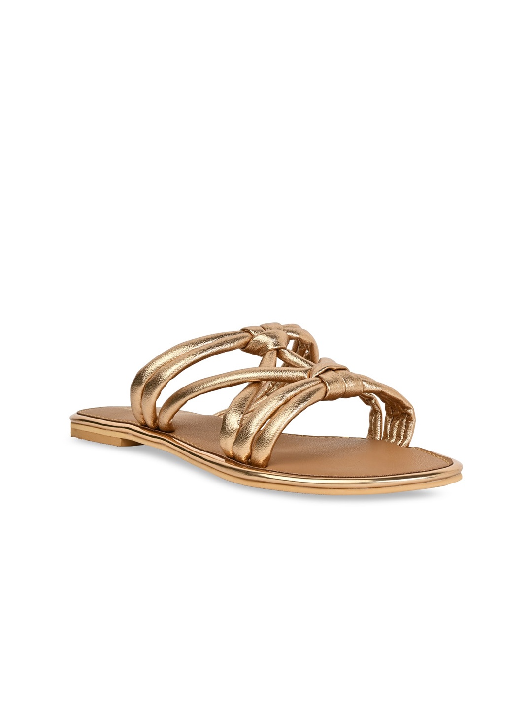 

Rocia Open Toe Flats, Rose gold