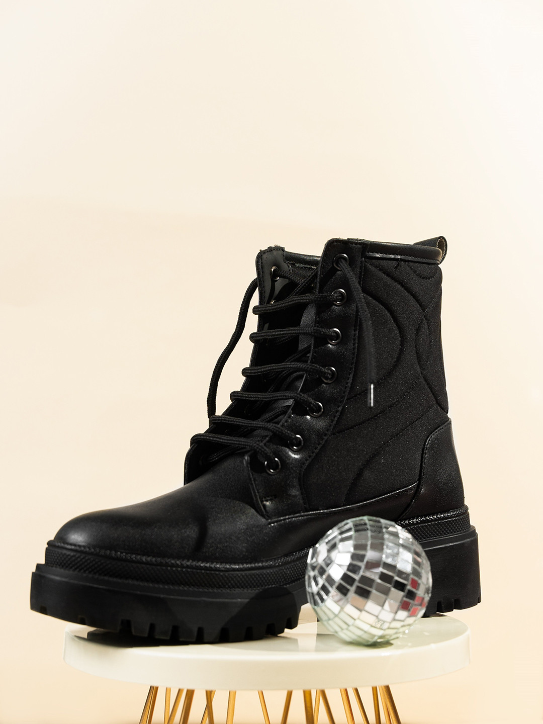 

Rocia Women Mid Top Heeled Boots, Black