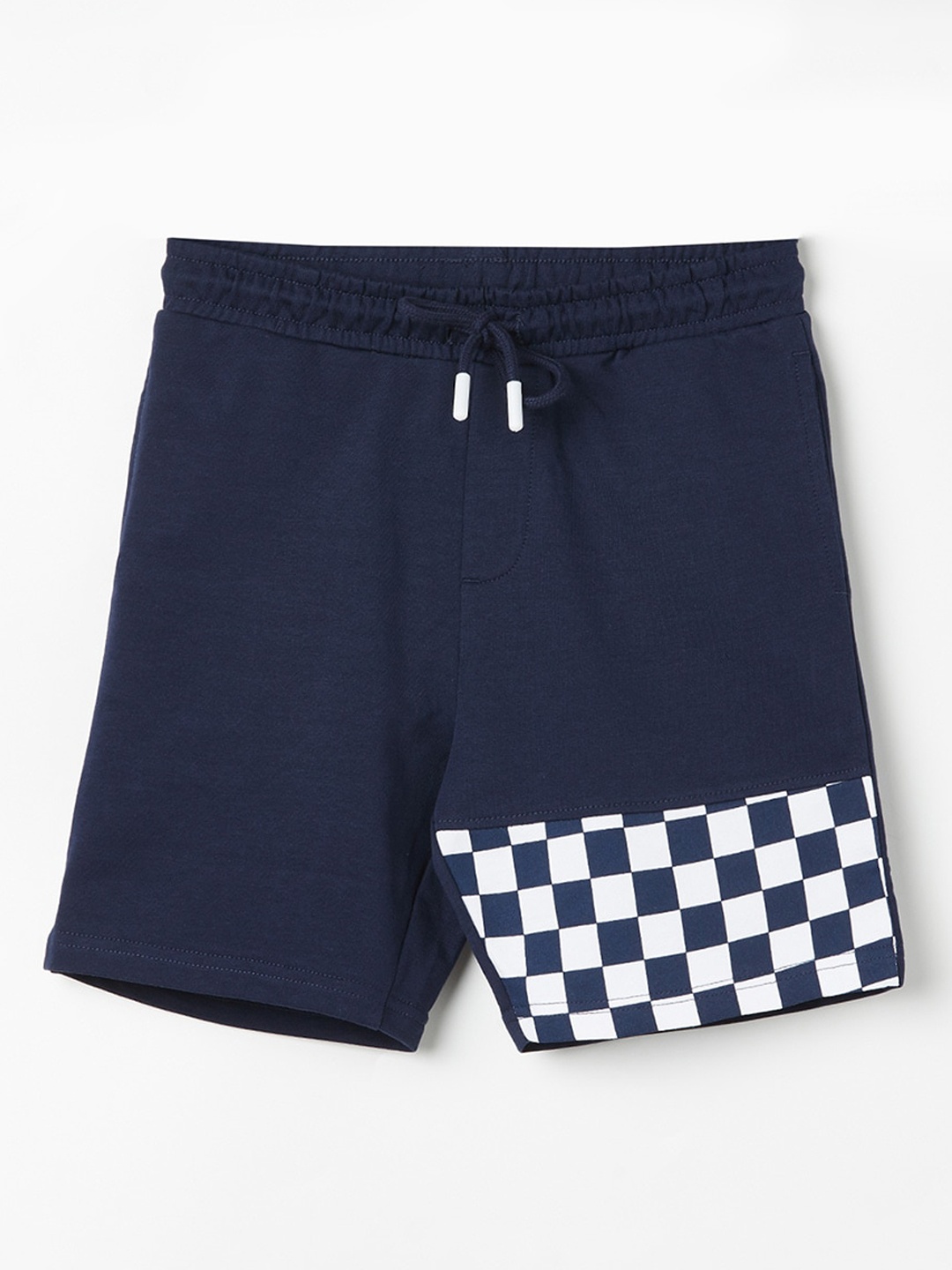

Fame Forever by Lifestyle Boys Printed Pure Cotton Shorts, Blue
