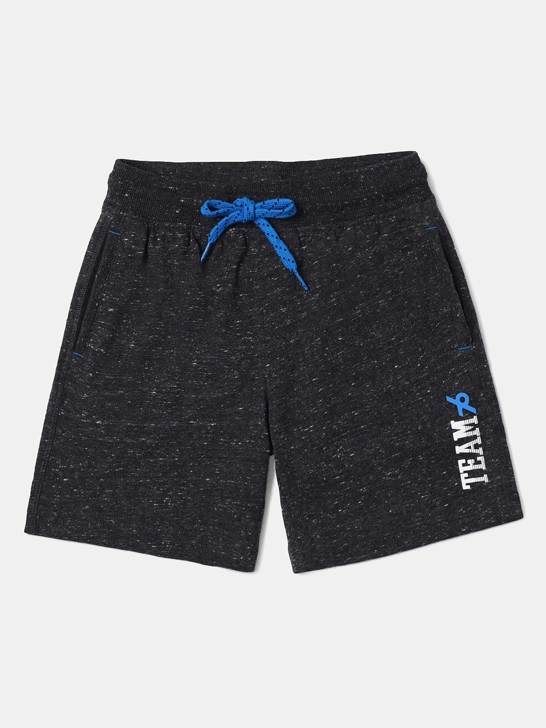 

Jockey Boys Super Combed Cotton Printed Shorts With Convenient Side Pockets-AB12, Black