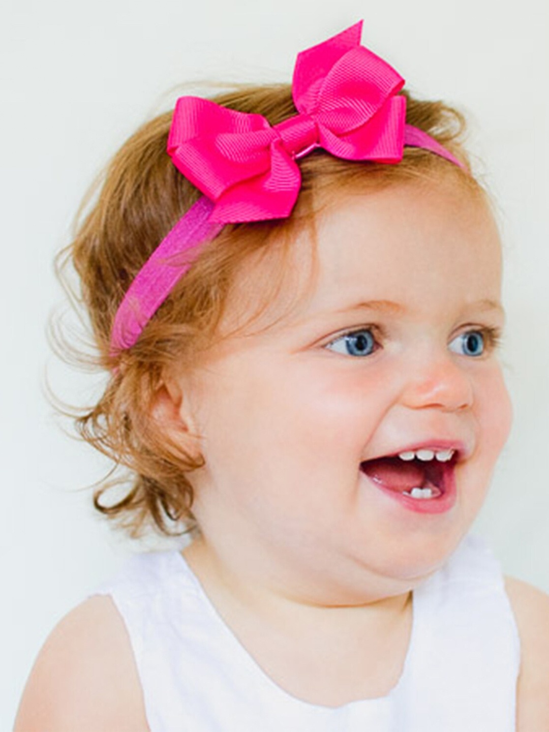 

BAESD Infant Girls Lace Hairband, Fuchsia