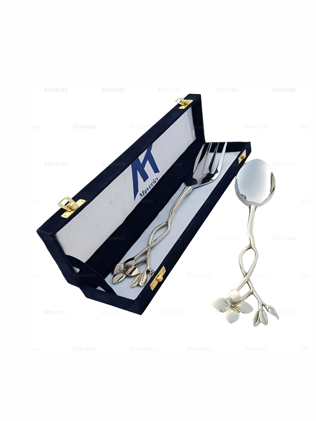 

Maverics Silver-Toned Stainless Steel Spoons