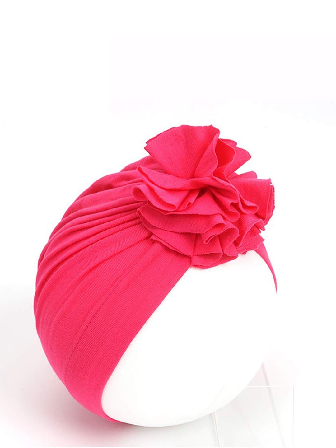 

SYGA Kids Floral Turban Beanie Cap, Pink