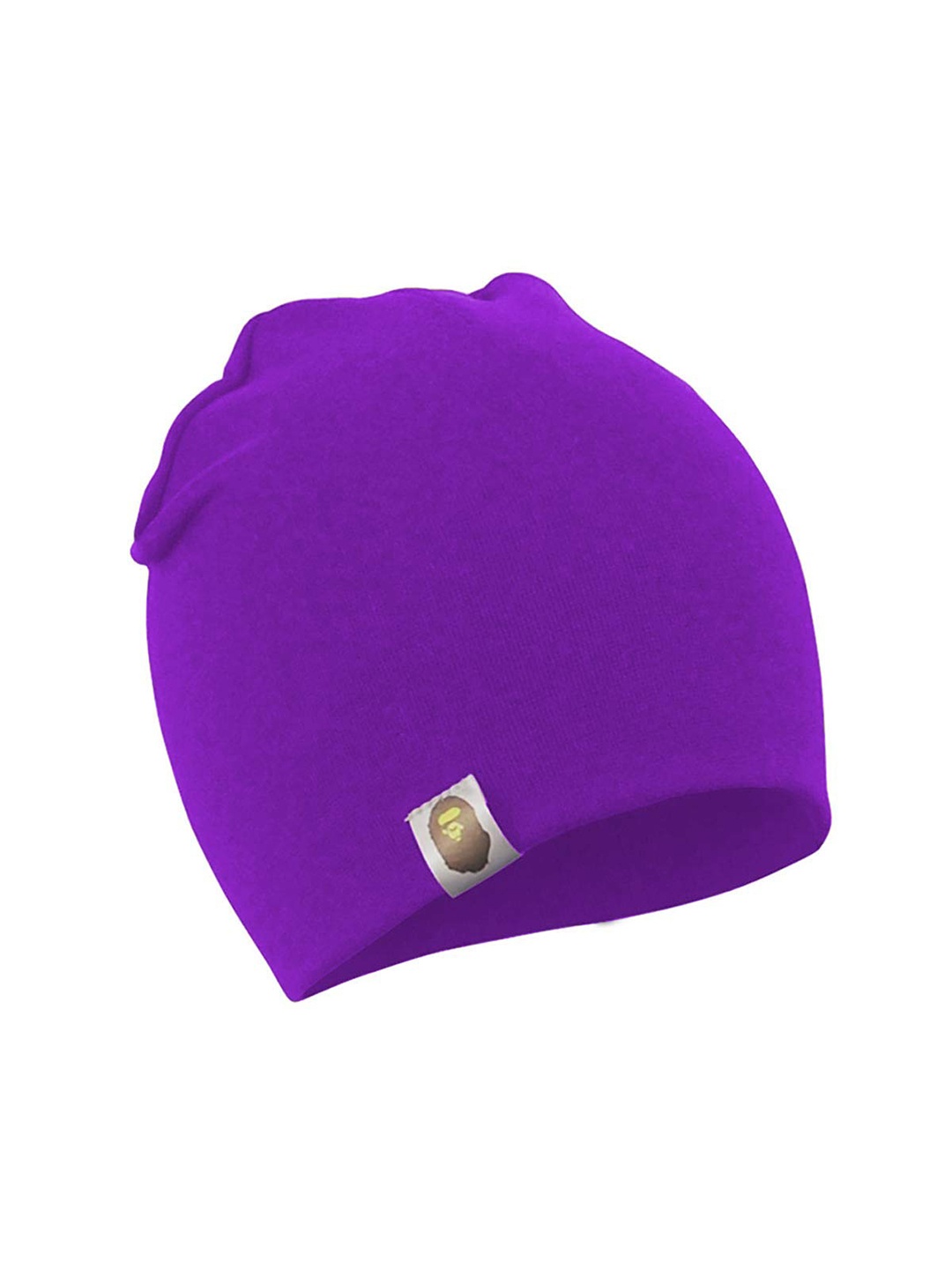 

SYGA Unisex Kids Cotton Beanie, Purple