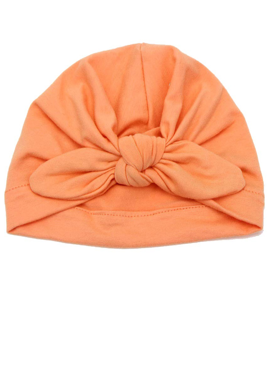 

SYGA Infants Wrap Cotton Turban Beanie Cap, Orange