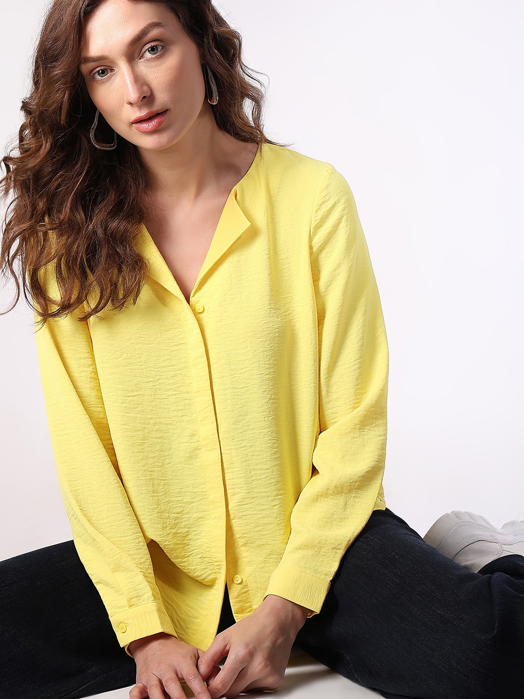 

Vero Moda Shirt Style Top, Yellow