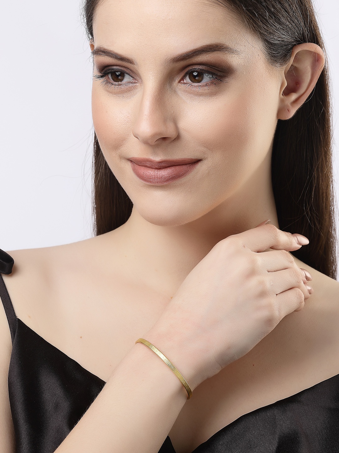 

Women Gold-Plated Cuff Bracelet